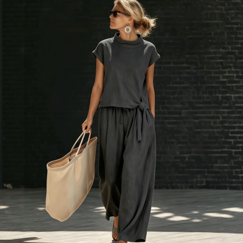 Women'S Formal Wear Pants - Damski zestaw spodni na lato 2026,