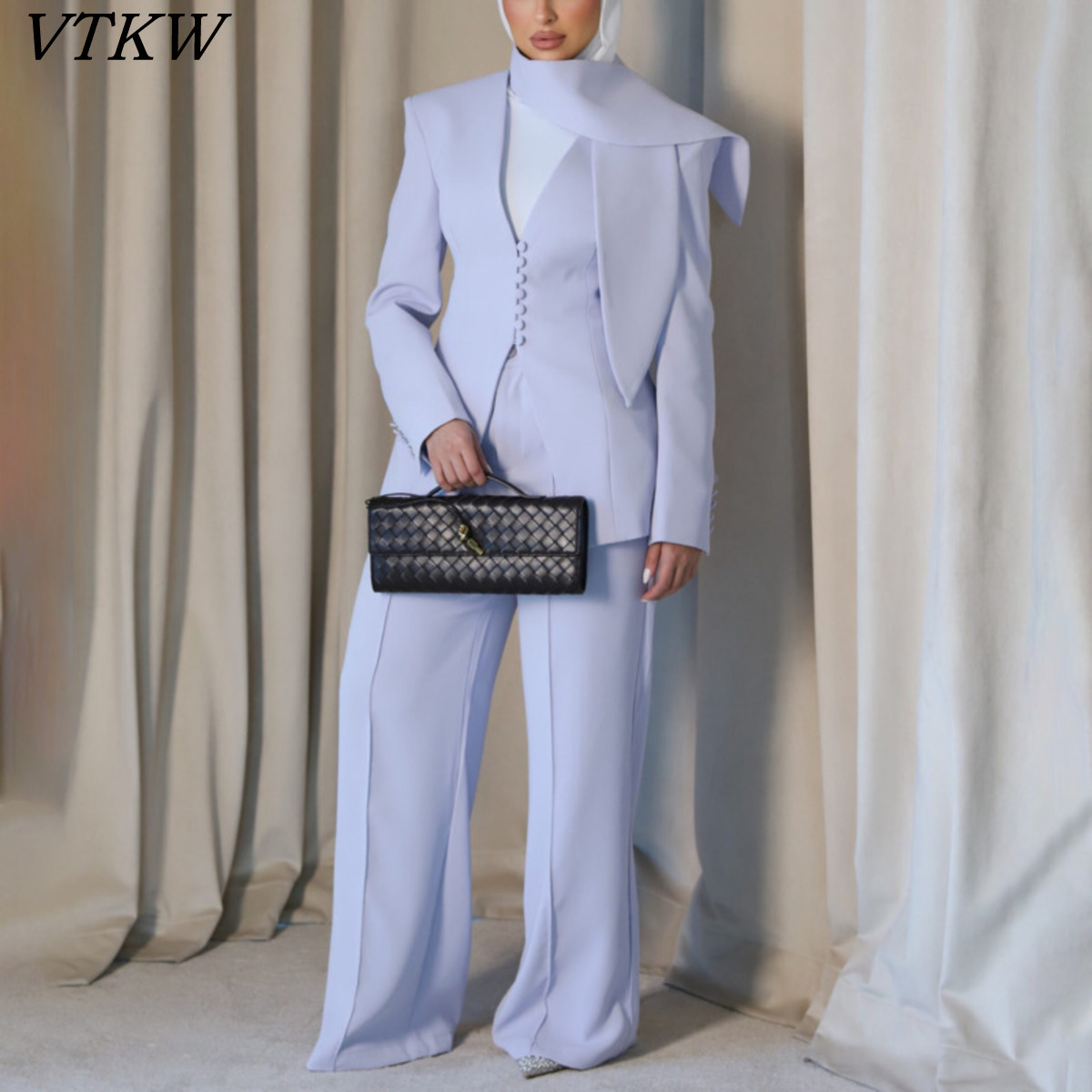 Women'S Formal Wear Suits - VTKW 2026 Nowy Damski Garnitur 3-częściowy: