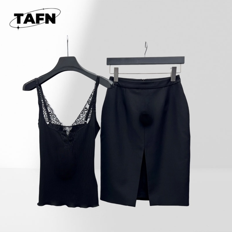 Formal Wear Women Us - Modny damski zestaw spódnica i top,