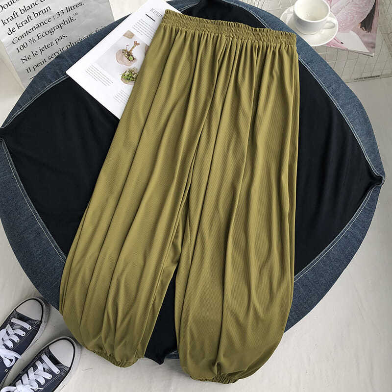 Women'S Formal Wear Pants - Plus rozmiar 6XL 150KG Letnie cienkie