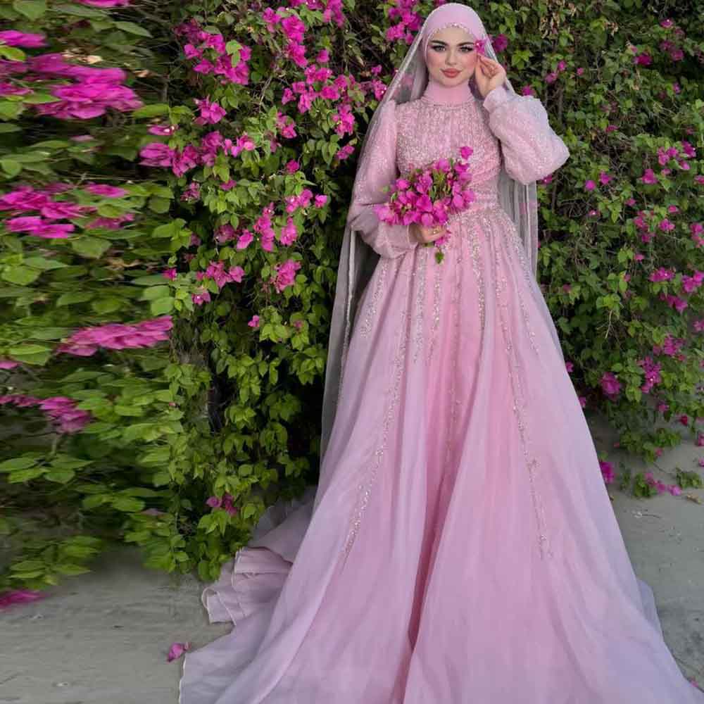 Women Formal Wear Hijab - Suknie wieczorowe Abiye na zamówienie, luksusowe,