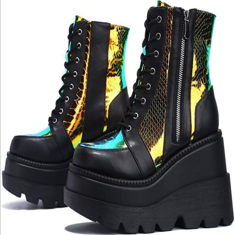 Pump Heel Block - Wiosenne i jesienne buty damskie z