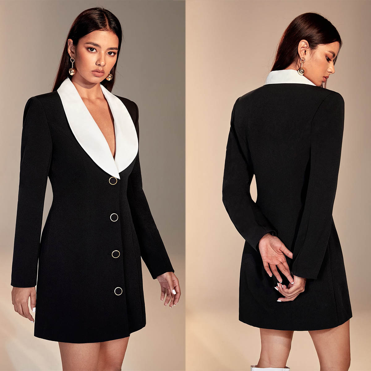 Damska sukienka z żakietem w d – Women Formal Wear For Graduation recenzja i cena