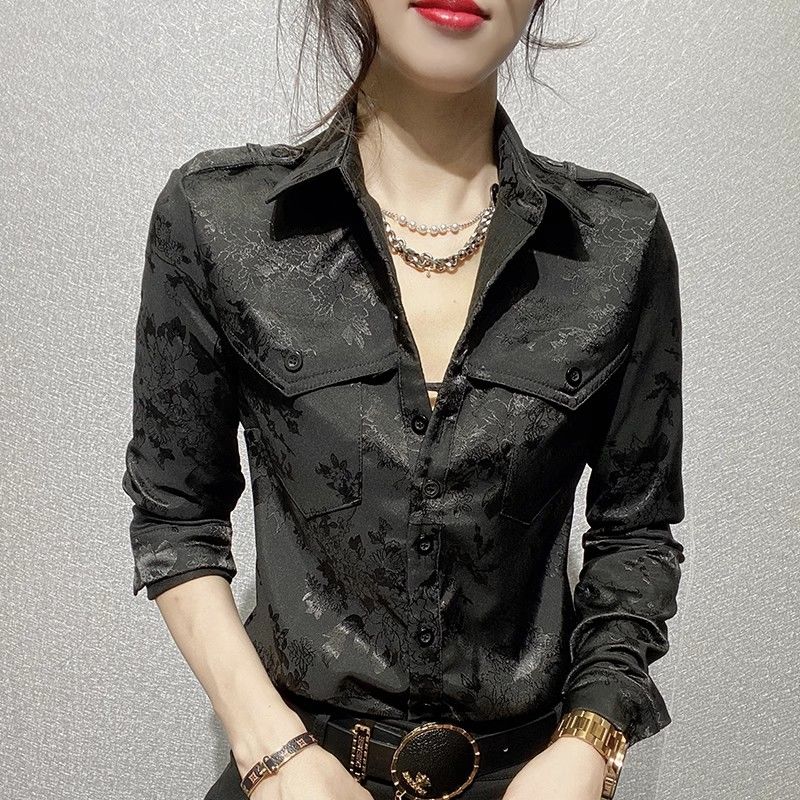 Bluzki damskie wiosenna i jesi – Women Formal Office Wear Tops recenzja i cena