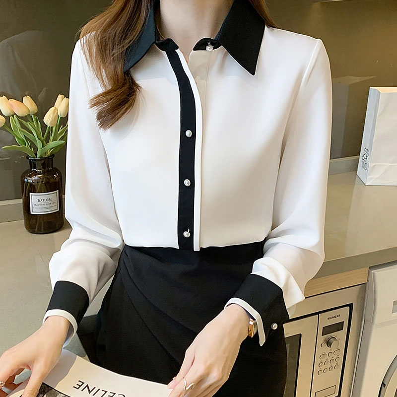 Biała szyfonowa koszula damska – Women'S Formal Wear Suits recenzja i cena