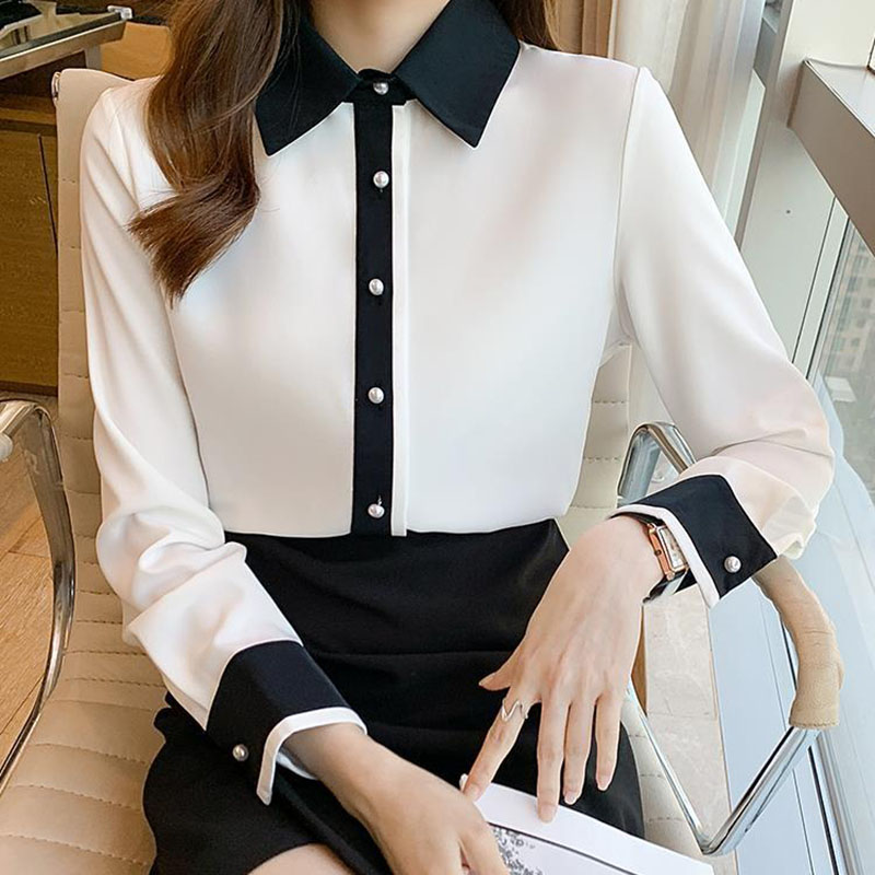 Biała szyfonowa koszula damska – Women'S Formal Wear Suits recenzja i cena