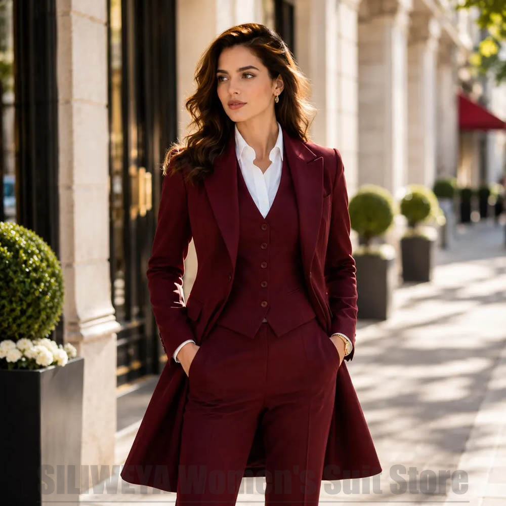 Elegancki damski garnitur 3-cz – Women Formal Wear Shirts recenzja i cena