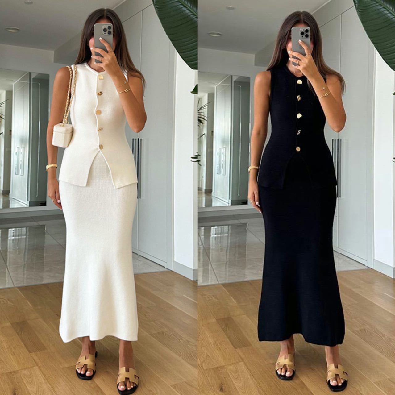 Damski zestaw dwuczęściowy: do – Women Formal Office Wear Tops recenzja i cena