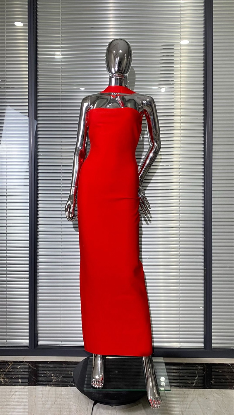 Czerwona Sukienka Wieczorowa D – Women'S Holiday Formal Wear recenzja i cena