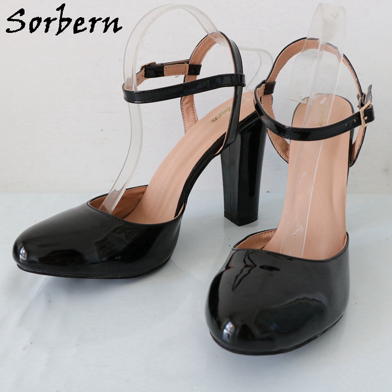 Sorbern Black Shiny Block High – Pump Heel Block recenzja i cena
