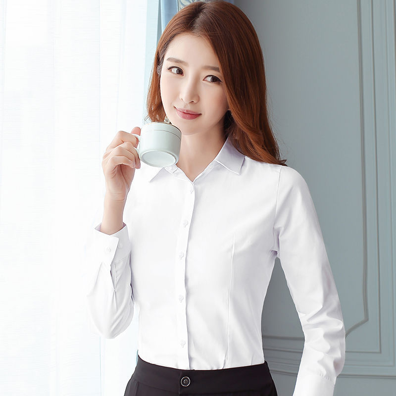 Koreańska dopasowana bluzka da – Women Formal Wear Shirts recenzja i cena