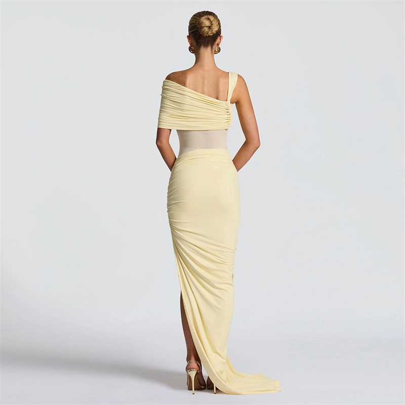 Żółta Sukienka na Bal dla Kobi – Women'S Holiday Formal Wear recenzja i cena