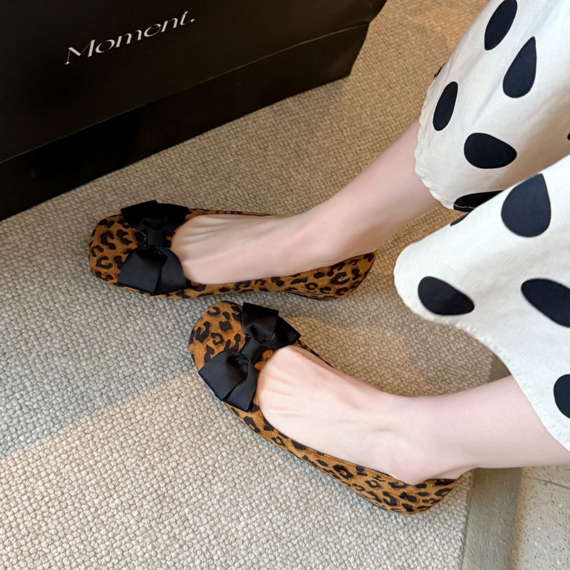 Wielokolorowe zamszowe balerin – Women Formal Wear Shoes recenzja i cena