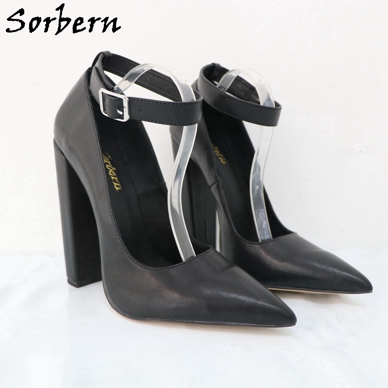 Sorbern duży rozmiar Eu47 dams – Pump Heel Block recenzja i cena