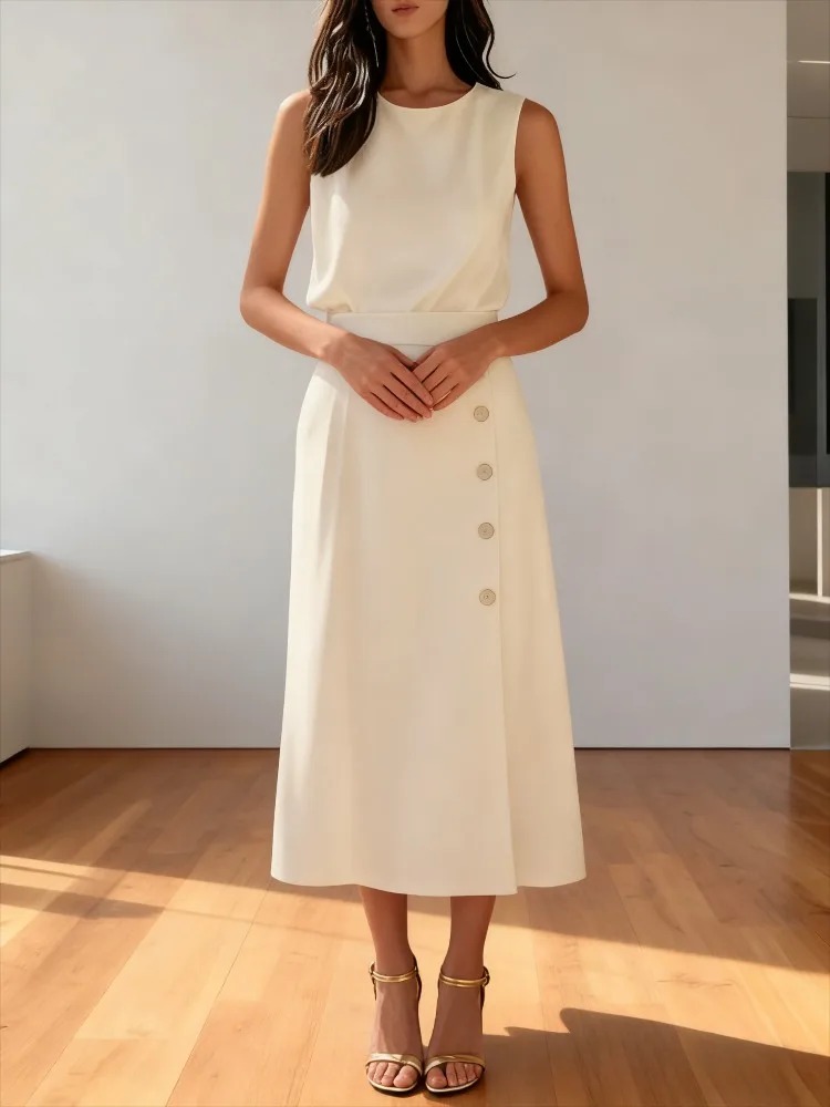 Sukienki damskie 2026, białe,  – Women Formal Office Wear Tops recenzja i cena