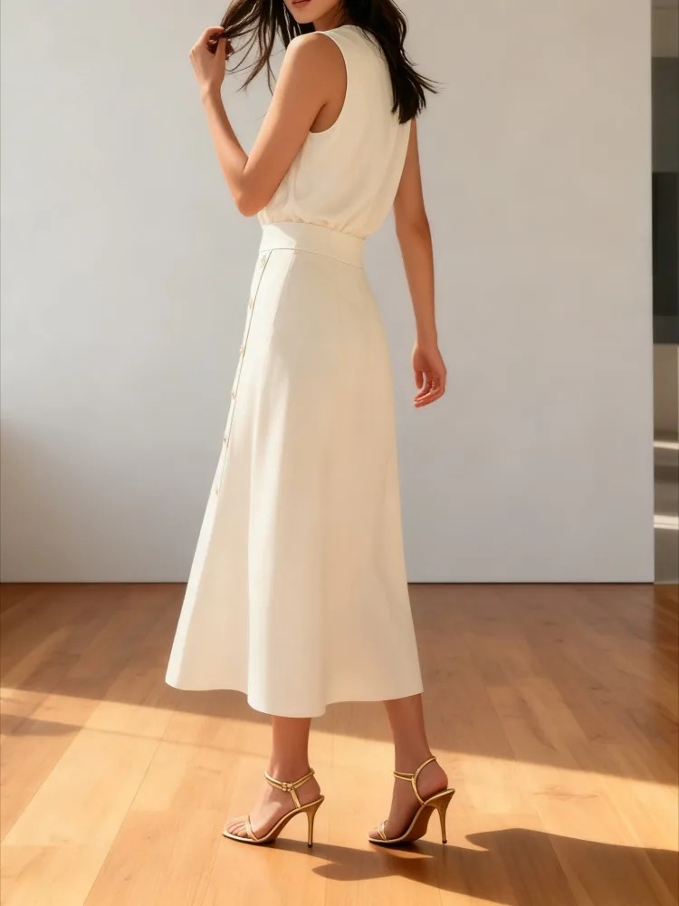 Sukienki damskie 2026, białe,  – Women Formal Office Wear Tops recenzja i cena