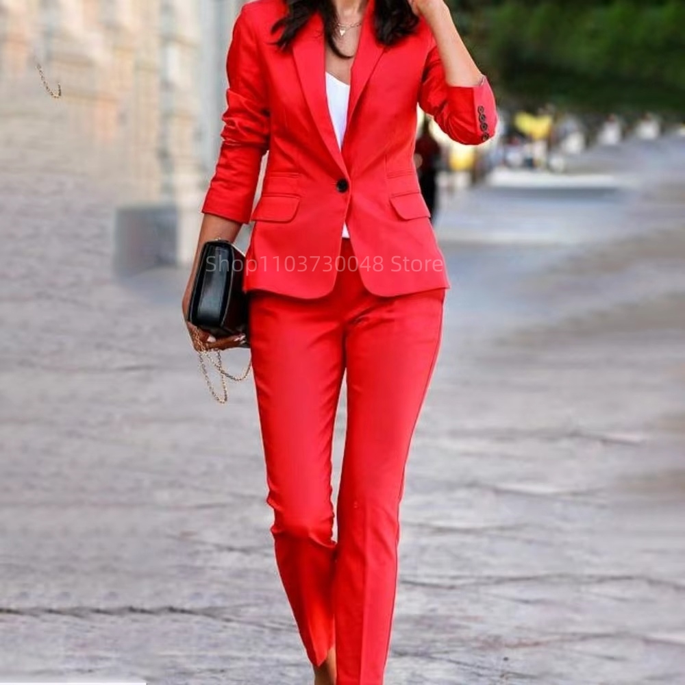 Damski garnitur biurowy: maryn – Women'S Formal Wear Suits recenzja i cena