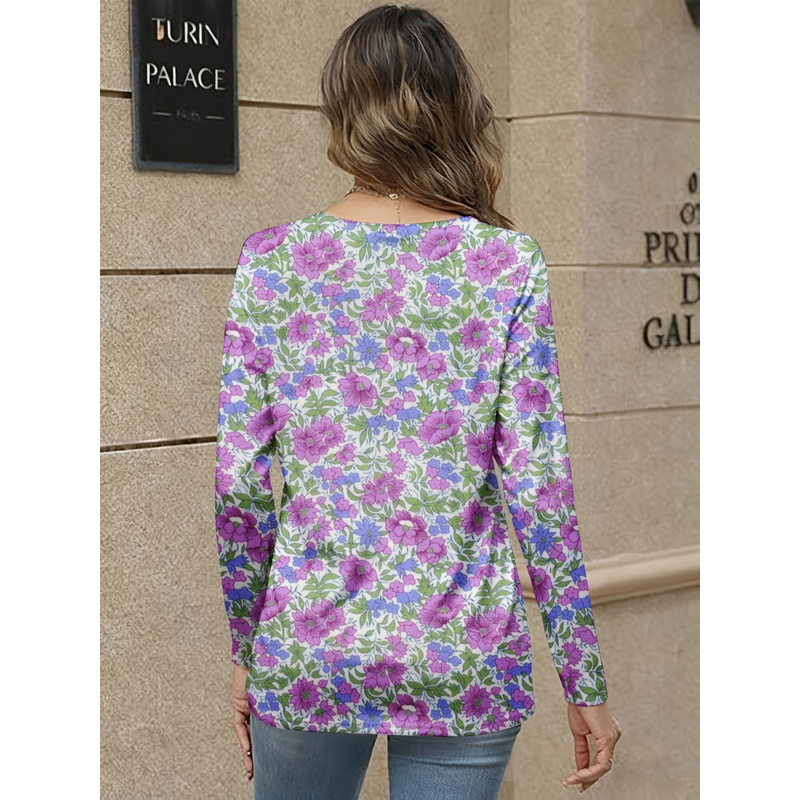 Elegancka damska bluzka z deko – Women Formal Office Wear Tops recenzja i cena